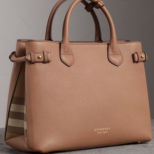 Burberry Banner Medium Leather Bag